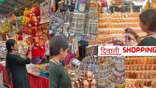 Diwali shopping in VaranasiBanaras ka Festivals [upl. by Dita]