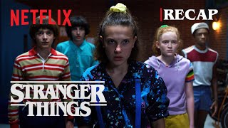 Stranger Things 3 Recap  Netflix [upl. by Anerbes703]