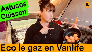 Économie Gaz et Eau 💦  Comment moins consommer en van aménagé fourgon et camping car 😉 [upl. by Siuol]