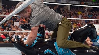 Stephen Amell Throws Down on WWE Monday Night Raw [upl. by Saretta]