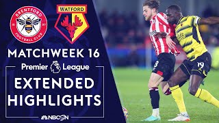 Brentford v Watford  PREMIER LEAGUE HIGHLIGHTS  12102021  NBC Sports [upl. by Jemina]