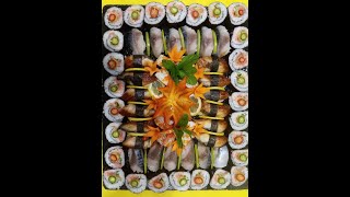 semisaba unagi makimono sushi mix 🥢🍣🇸🇦🇵🇭 [upl. by Anaerol71]