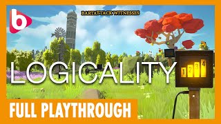 LOGICALITY  Full playthrough  I witnessed a familiar but enjoyable puzzle game [upl. by Pansie]