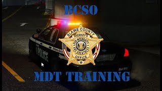 BCSO Training Video  MDT [upl. by Nitsrik]