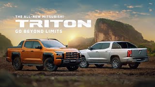 The AllNew Mitsubishi Triton  GO BEYOND LIMITS [upl. by Lenad787]