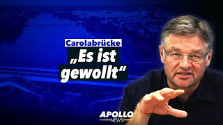 Brückeneinsturz Die erschreckende Wahrheit  Holger Zastrow im Interview [upl. by Drucilla862]