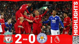 Highlights Liverpool 20 Leicester City  Double for Jota at Anfield [upl. by Yelrah398]