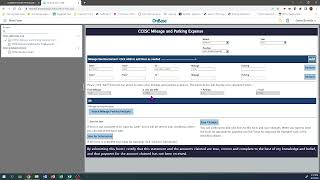 Accessing OnBase  CCESC Mileage Form [upl. by Assili]