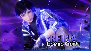 REINA Optimal Combo Guide  TEKKEN 8 [upl. by Ortrud]