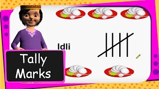 Maths  Data Handling  How to Use Tally Charts for Counting  English [upl. by Irrek]