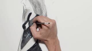 Fabriano Tutorial  Carboncino charcoal con Manuele Fior [upl. by Phelgen]