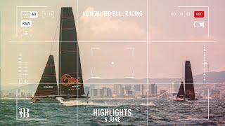 Alinghi Red Bull Racing AC404 Day 32 Summary [upl. by Mchale]