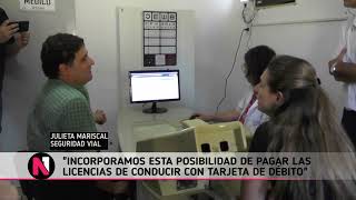 LA LICENCIA DE CONDUCIR SE PODRÁ PAGAR CON DEBITO [upl. by Llemej]