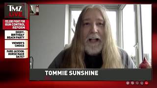 Tommie Sunshine on TMZ Live speaking out about Gun Control [upl. by Llerrehs]