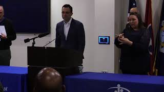 Metro Nashville coronavirus update press conference [upl. by Yrtneg]