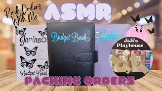 Pack Orders With Me ✨ASMR Packing Orders Small Business😴 [upl. by Day600]