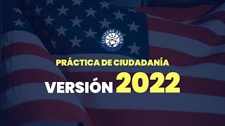 Práctica de ciudadanía americana  Versión 2022 [upl. by Melborn]