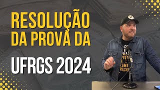 Resolução da questão 26 da prova da UFRGS 2024  Duas cargas elétricas puntiformes e iguais mas [upl. by Araek]