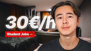 5 High Paying PartTime Jobs in Germany For Students [upl. by Eelymmij]