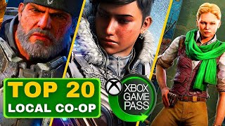 Top 20 Local Coop amp Splitscreen Games on Xbox Game Pass [upl. by Merilyn]