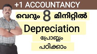 Depreciation ProblemMachinery AccountMalayalam [upl. by Nwatna]