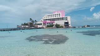 Playa norte de Isla Mujeres Mexico [upl. by Trixi]