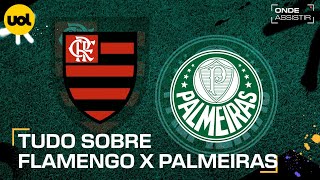 FLAMENGO X PALMEIRAS ONDE ASSISTIR TRANSMISSÃO AO VIVO E HORÁRIO PELO BRASILEIRÃO [upl. by Zemaj80]