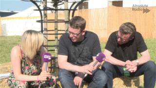 The Proclaimers Interview at Cornbury Festival 2013 [upl. by Nawj871]