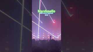 Marshmello live in 808 music festivals 2023Bangkok [upl. by Selrac]