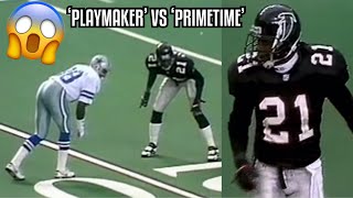 Michael Irvin Vs Deion Sanders 🔥 1993 WR Vs CB Matchup [upl. by Ailec]