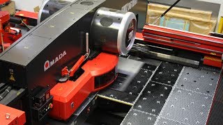 Fully Automated Sheet Metal Punching [upl. by Mara]