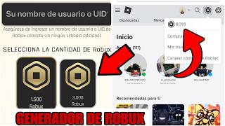 EL MEJOR GENERADOR de ROBUX GRATIS 😳FUNCIONA 3000 ROBUX [upl. by Ahael]