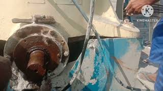 Counter shaft openM22100puzzolanaconecrushersvirqlvideo bearing kharab ho gya [upl. by Leizar]