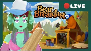 VAMOS ABRIR UM HOTEL  bear and breakfast [upl. by Irah]