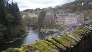 New Lanark and Falls of Clyde  Unesco World Heritage Site in Scotland [upl. by Eoin]