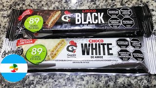 Gallo Choco Black y Choco White Edición Limitada Obleas de Arroz Rellenas Bañadas Negra y Blanca [upl. by Enilrac]