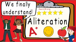 Alliteration  Award Winning Alliteration Teaching Video  What is Alliteration [upl. by Arvonio]