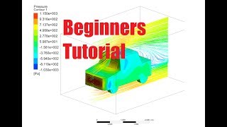 ANSYS CFX  Vehicle Dynamics  Simple Tutorial [upl. by Aelber]