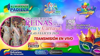 Gala de la Elección Reinas de la Feria y Carnaval Islas felices 2024 [upl. by Phillida]