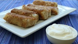 How to Make Apple Pie Egg Rolls [upl. by Reddin800]