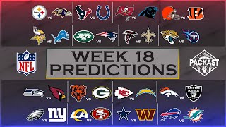 Who is Going to the Playoffs NFL Week 18 Predictions [upl. by Etterrag]