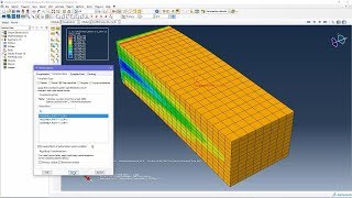 Modeling of composite structures with 3D elements in ABAQUS [upl. by Volotta]