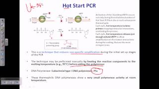 Hot start PCR [upl. by Gannie]