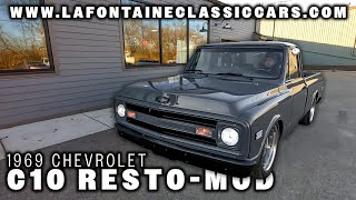 Cammed LS in a 1969 Chevy C10 Driving [upl. by Nerral]