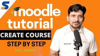 Moodle Tutorial  Creating a course and content in 2022 [upl. by Uehttam]