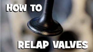 How to Reseat and Lap Valves on a Small Engine [upl. by Delanos671]