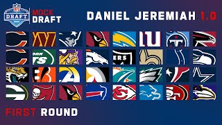 2024 FULL First Round Mock Draft Daniel Jeremiah 10 [upl. by Marella]