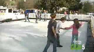 Atascadero brings back synthetic ice rink for the weekend [upl. by Kipper287]