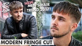 Fringe Cut Hairstyle  crop cut [upl. by Akoek]