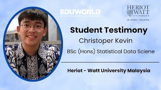 Student Testimony  Christopher Kevin  BSc Hons Statistical Data Science HeriotWatt University [upl. by Inot]